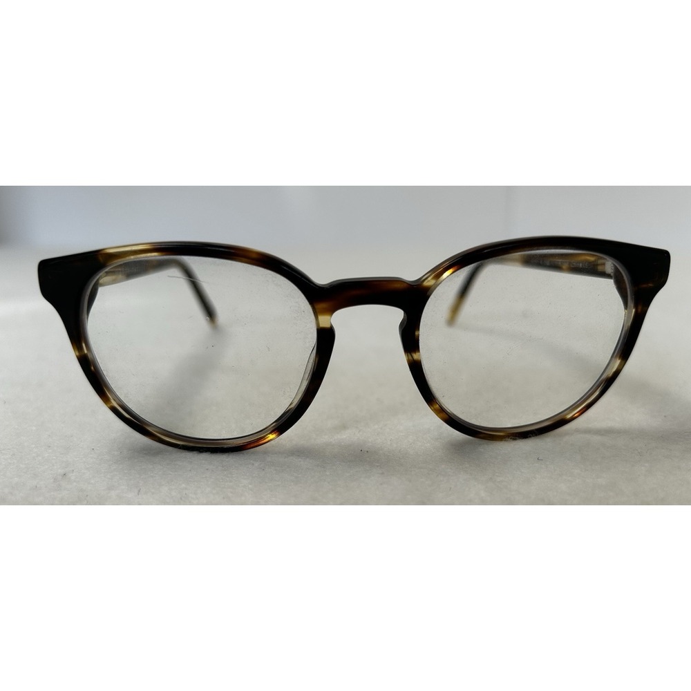 Warby Parker Percey N 256 Eyeglasses Frames Women's Brown Tortoise 47-18-140 - Picture 4 of 7